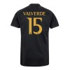 Officiële Voetbalshirt Real Madrid Valverde 15 Derde 2023-24 - Heren